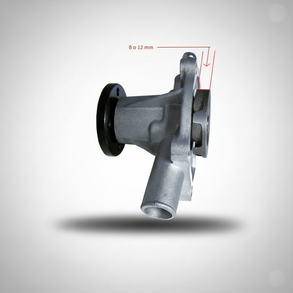 BOMBA AGUA MOTOR KUBOTA  12mm