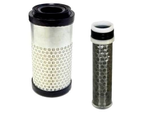 FILTRO DE AIRE EXTERIOR / INTERIOR MOTOR KUBOTA