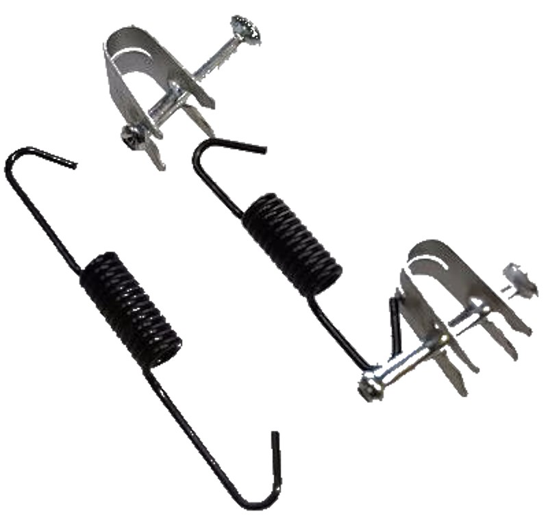 KIT MUELLE ZAPATAS DE FRENO TRASERO