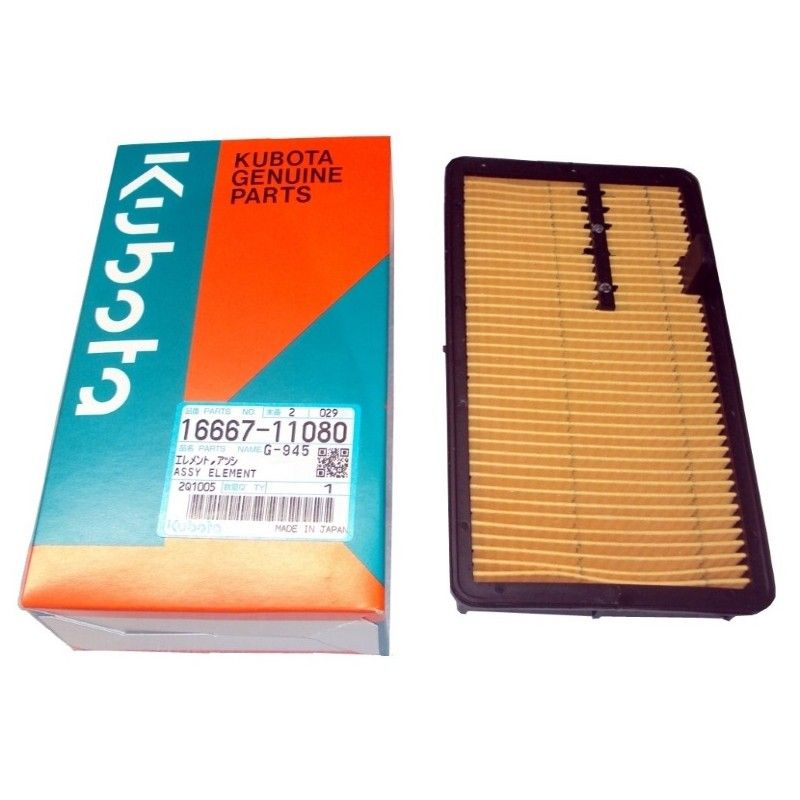 FILTRO AIRE MOTOR KUBOTA ORIGINAL